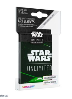 Star Wars: Unlimited Art Sleeves - Card Back Green