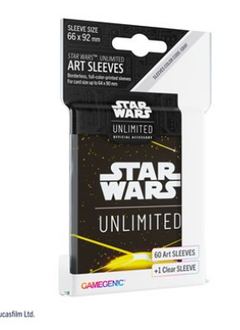 Star Wars: Unlimited Art Sleeves - Card Back Yellow