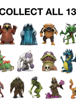 D&D: Monster Series 2: 1e Display by Kidrobot Mini