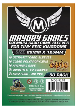 Mayday Tiny Epic Kingdoms Card Sleeves - 88mm X 125mm (50ct)