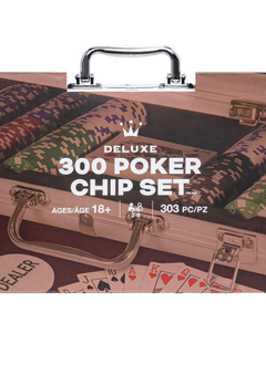 Poker Chip Set: 300 Deluxe