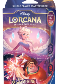 Disney's Lorcana: Shimmering Skies - Starter Deck: Elsa/Ralph (EN) (ramassage Sherbrooke 9 août)