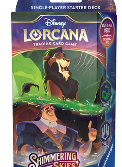 Disney's Lorcana: Shimmering Skies - Starter Deck: Scar/Kronk (EN) (ramassage Sherbrooke 9 août)