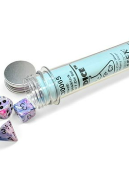 Lab Dice 8: Festive: 7pc Hydrangea/Black