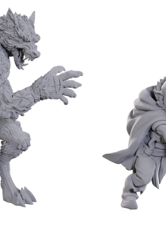 D&D Unpainted Minis: WV23 - Chetney Pock O'pea & Werewolf