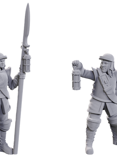 D&D Unpainted Minis: Wave 23 - Roadwardens Male & Female