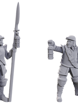 D&D Unpainted Minis: Wave 23 - Roadwardens Male & Female
