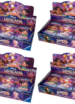 Disney's Lorcana: Shimmering Skies Booster CASE (4 boxes ) (ramassage Sherbrooke 9 août)