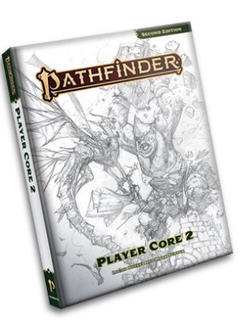 Pathfinder 2E: Player Core Book 2 Sketch Cover (HC) (EN)