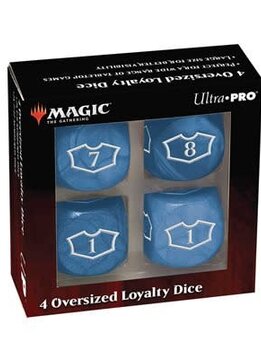 Dice: Loyalty Dice Set: Magic the Gathering: Island (4pc)