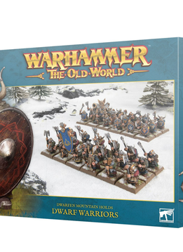 WH The Old World: Dwarf Warriors - Dwarfen Mountain Holds 3 août 2024