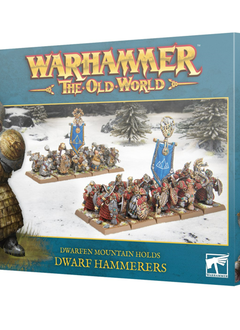 WH The Old World: Dwarf Hammers - Dwarfen Mountain Holds 3 août 2024