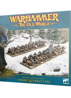 WH The Old World: Dwarf Quarrelers - Dwarfen Mountain Holds 3 août 2024