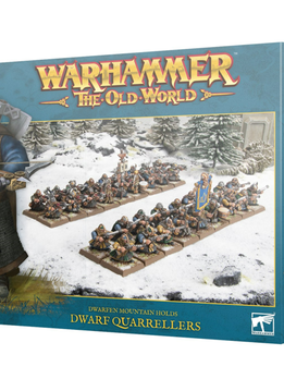 WH The Old World: Dwarf Quarrelers - Dwarfen Mountain Holds 3 août 2024