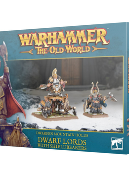 WH The Old World: Dwarf Lords w/ Shieldbearers - Dwarfen Mountain Holds 3 août 2024