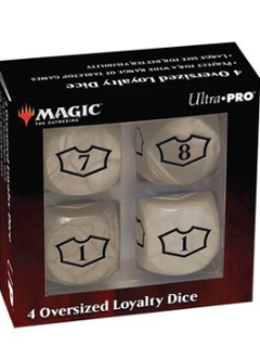Dice: Loyalty Dice Set: Magic the Gathering: Plains (4pc)