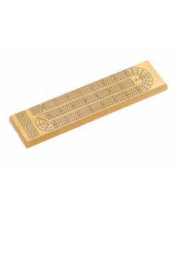 Cribbage Natural 3 Track w/Pegs ans Storage