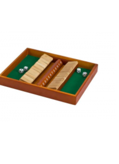Shut the Box: 12 Number Double Sided