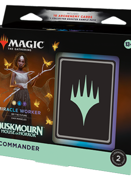 MTG Duskmourn: House of Horror Miracle Worker Commander Deck