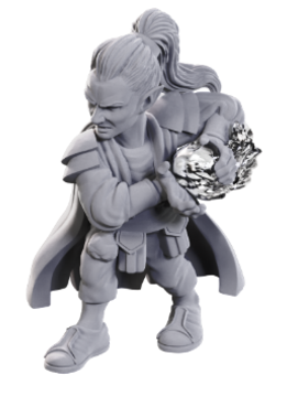 D&D Unpainted Minis: Wave 24 - Pirate Deck Wizard