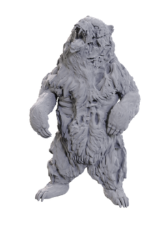 D&D Unpainted Mini: Wave 24 Zombie Grizzly Bear