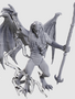 D&D Unpainted Mini: Wave 24 Blue Abishai