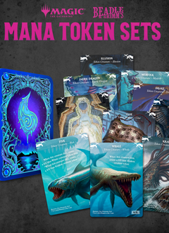 B&G: MTG Mana Token Set - Blue