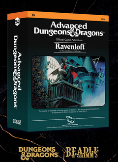 B&G Dice Set: D&D Classic Module - Ravenloft