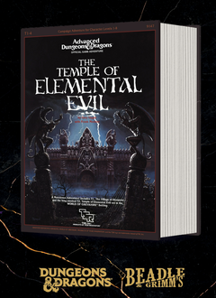 B&G Dice Set: D&D Classic Module - Temple of Evil