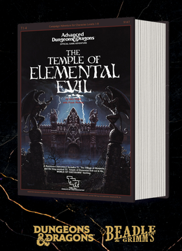 B&G Dice Set: D&D Classic Module - Temple of Evil