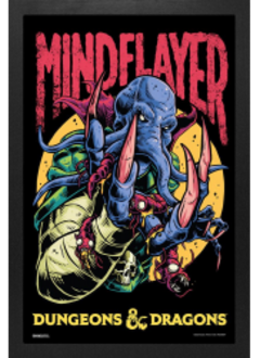 Cadre: D&D Mindflayer Illustration 11'' x 17'' Gel Print