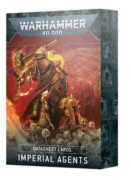 Warhammer 40K: Datasheet Cards: Imperial Agents (EN)