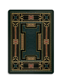 Asterales, Onyx, Playing Cards, Standard Deck