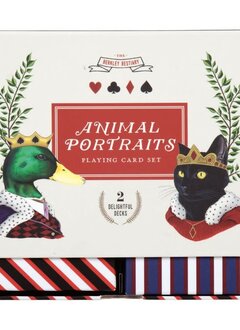 Berkley Bestiary Animal Portraits Playing Card Set