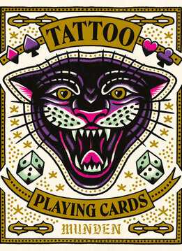 Tattoo Playing Cards (illustrated)