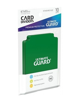 UG Card Dividers: Green (10)