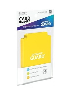 UG Card Divider: Yellow (10)