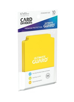 UG Card Divider: Yellow (10)