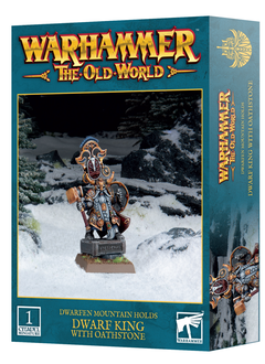 WH:OW Dwarfen Mountain Hold - Dwarf King with Oathstone (31 août 2024)
