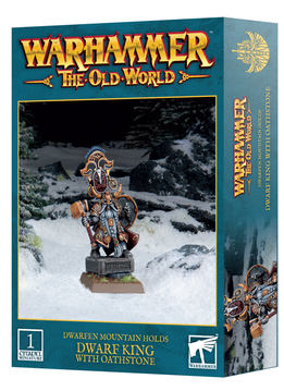 WH:OW Dwarfen Mountain Hold - Dwarf King with Oathstone (31 août 2024)