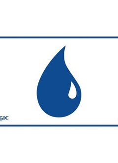 UP MTG: Mana 8 Island Stitched Playmat