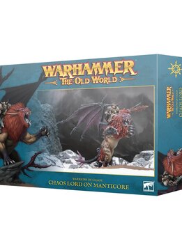 WH Old World Warriors of Chaos: Lord on Manticore