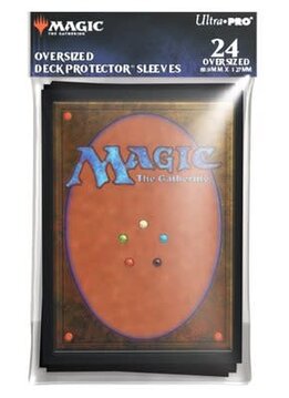 MTG: Oversized Deck Protector Sleeves Classic Card Back (24ct)