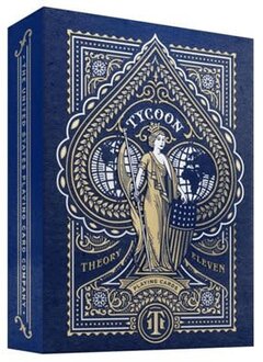 Theory 11 Playing Cards: Tycoon (Blue)