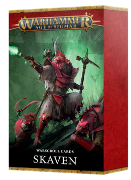 Age of Sigmar: Skaven Wallscroll Cards 2024
