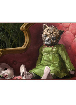 UG Playmat MTG Duskmourn: House of Horror V4