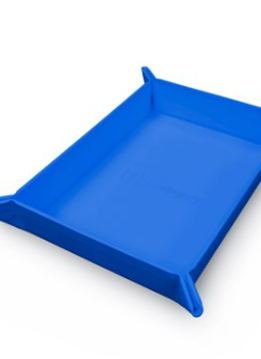 UG Dice Tray: Magnetic Folding Dice Tray: Vivid Blue