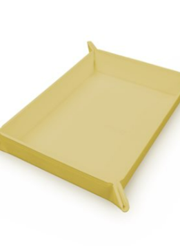 UG Dice Tray: Magnetic Folding Dice Tray: Vivid Yellow