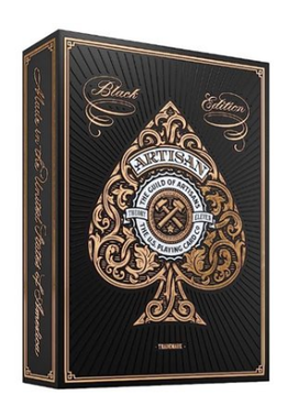 Theory 11 Playing Cards: Artisan (Black)
