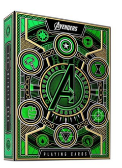 Theory 11 Playing Cards: Avengers (Green)